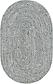 152cm x 245cm Braided Chindi Oval Rug thumbnail image 1