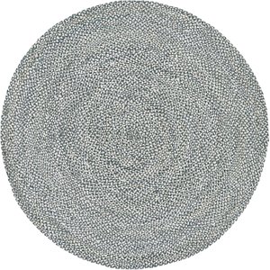 8' x 8' Braided Chindi Round Rug