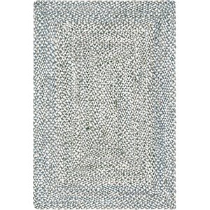 Unique Loom 4' x 6' Braided Chindi Rug