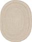 8' x 10' Braided Chindi Oval Rug thumbnail