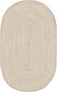 Unique Loom 5' x 8' Braided Chindi Oval Rug thumbnail image 9