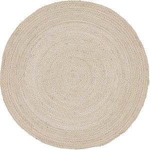 8' x 8' Braided Chindi Round Rug