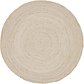 8' x 8' Braided Chindi Round Rug thumbnail image 1