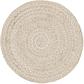 3' 3 x 3' 3 Braided Chindi Round Rug thumbnail