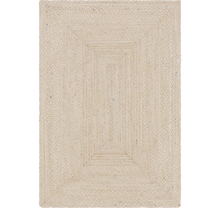 6' x 9' Braided Chindi Rug