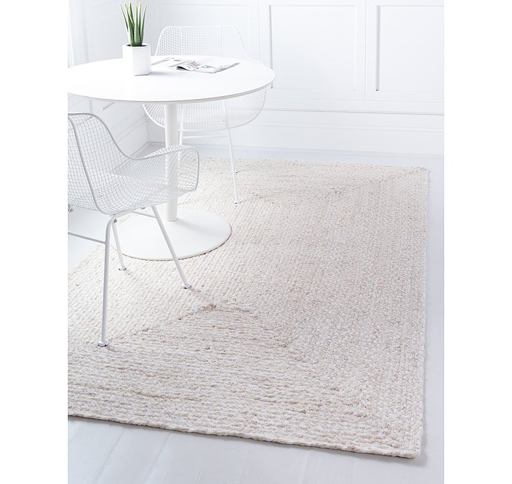 8' x 10' Braided Chindi Rug