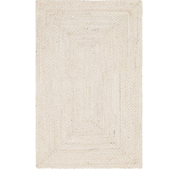 5' x 8' Braided Chindi Rug