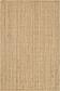 6' 3 x 9' 2 Braided Jute Rug thumbnail