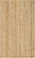 Unique Loom 3' 3 x 5' Braided Jute Rug thumbnail image 9