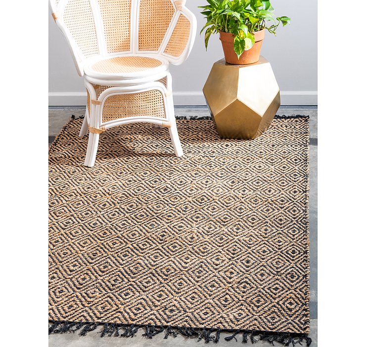 8' x 10' Braided Jute Rug