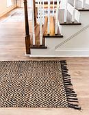 2' 6 x 6' Braided Jute Runner Rug thumbnail