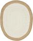 245cm x 305cm Braided Jute Oval Rug thumbnail image 9