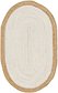 Unique Loom 3' 3 x 5' Braided Jute Oval Rug thumbnail image 9
