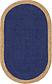 152cm x 245cm Braided Jute Oval Rug thumbnail image 9