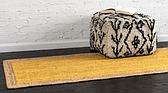 2' 6 x 6' Braided Jute Runner Rug thumbnail