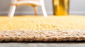 2' 6 x 6' Braided Jute Runner Rug thumbnail