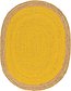 8' x 10' Braided Jute Oval Rug thumbnail image 9