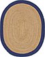 8' x 10' Braided Jute Oval Rug thumbnail image 9