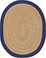 8' x 10' Braided Jute Oval Rug thumbnail