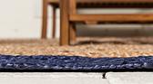 8' x 10' Braided Jute Oval Rug thumbnail