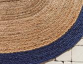 8' x 10' Braided Jute Oval Rug thumbnail
