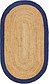 3' 3 x 5' Braided Jute Oval Rug thumbnail image 9