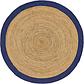 8' x 8' Braided Jute Round Rug thumbnail