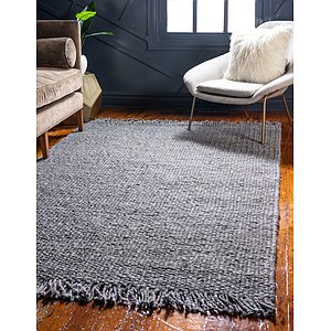 Unique Loom 8' x 10' Chunky Jute Rug