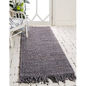 2' 6 x 6' Chunky Jute Runner Rug
