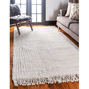 Unique Loom 4' x 6' Chunky Jute Rug