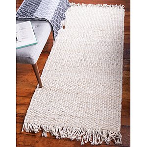 Unique Loom 2' 6 x 6' Chunky Jute Runner Rug