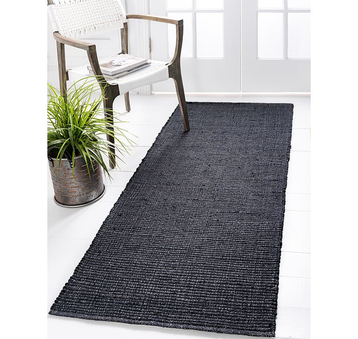 2' 6 x 6' Metallic Jute Runner Rug