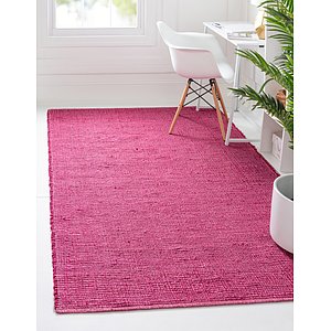 Unique Loom 8' x 10' Metallic Jute Rug