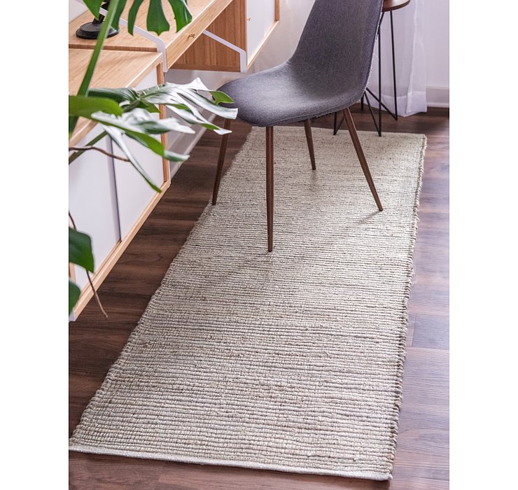 2' 6 x 6' Metallic Jute Runner Rug