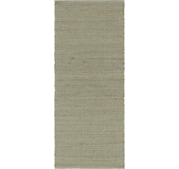 2' 6 x 6' Metallic Jute Runner Rug