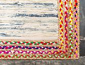5' x 8' Chindi Jute Rug thumbnail