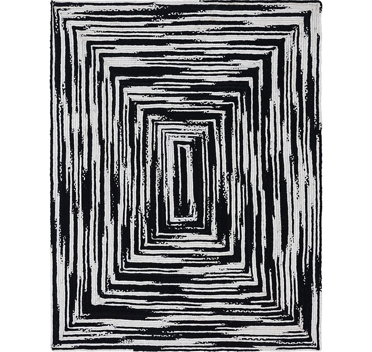 275cm x 365cm Braided Chindi Rug