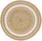 8' x 8' Braided Jute Round Rug thumbnail