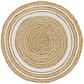 3' 3 x 3' 3 Braided Jute Round Rug thumbnail