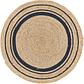3' 3 x 3' 3 Braided Jute Round Rug thumbnail
