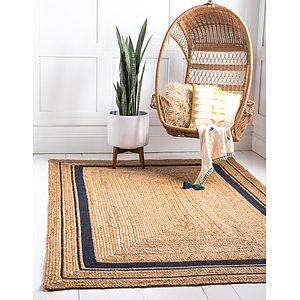 Unique Loom 9' x 12' Braided Jute Rug