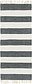 2' 6 x 6' Chindi Rag Runner Rug thumbnail image 9