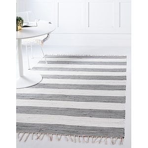 Unique Loom 8' x 10' Chindi Rag Rug