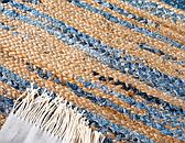 5' x 8' Braided Chindi Oval Rug thumbnail