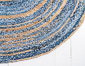 5' x 8' Braided Chindi Oval Rug thumbnail