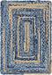 2' x 3' Braided Chindi Rug thumbnail