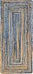Unique Loom 2' 6 x 6' Braided Chindi Runner Rug thumbnail image 9