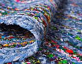 3' 3 x 3' 3 Braided Chindi Round Rug thumbnail