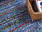 5' x 8' Braided Chindi Rug thumbnail