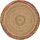 Unique Loom 8' x 8' Braided Jute Round Rug thumbnail image 1
